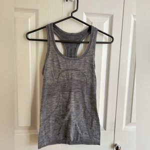 Lululemon Gray Swiftly Tech Racerback Tank
